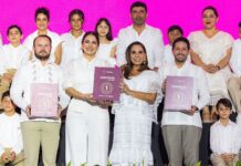 Playa del Carmen vive la mayor transformación de su historia, aseguró Estefanía Mercado en su Primer Informe