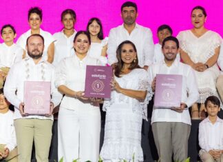 Playa del Carmen vive la mayor transformación de su historia, aseguró Estefanía Mercado en su Primer Informe