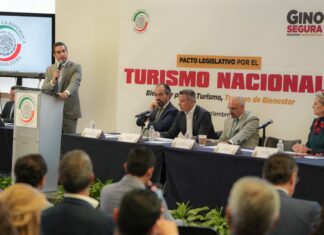 Impulsa Gino Segura el Pacto Legislativo por el Turismo Nacional