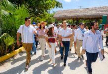 Atiende secretaria de Turismo, Josefina Rodríguez, los principales temas para mejorar el flujo de visitantes en Tulum