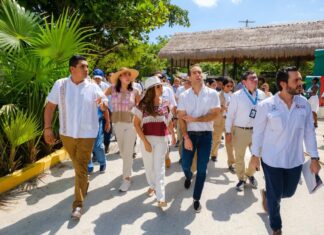 Atiende secretaria de Turismo, Josefina Rodríguez, los principales temas para mejorar el flujo de visitantes en Tulum